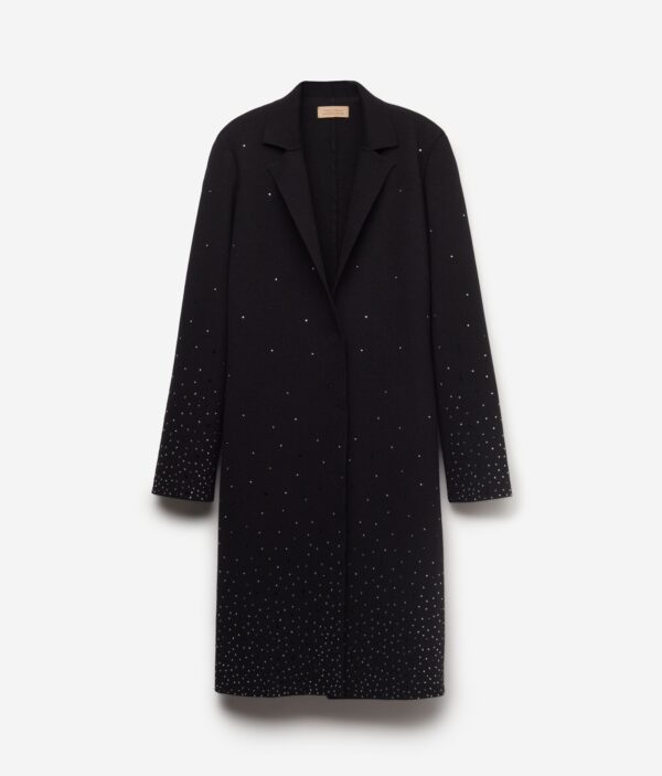 Cashmere Rhinestone Coat - Image 2