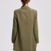 Double-Breasted Linen-Cotton Blazer - Image 5