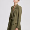 Double-Breasted Linen-Cotton Blazer - Image 6