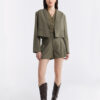 Single-breasted Cropped Blazer - Image 3